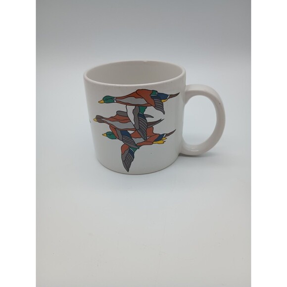Napco mug Flying Duck Flock Mug Mallards - Picture 1 of 7